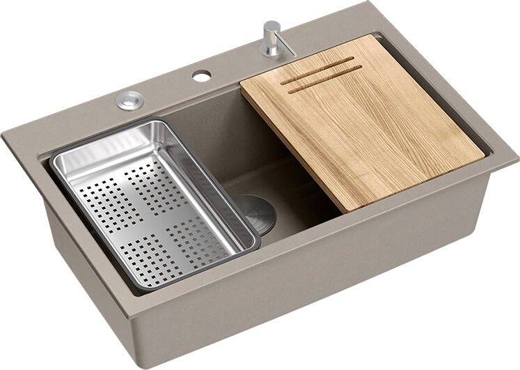 

Кухонная мойка Quadron HQM7650U4_BS