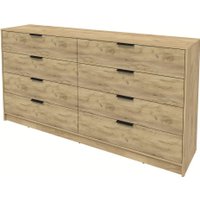 Комод Интерлиния Концепт КТ-К197 (дуб золотой/дуб золотой)