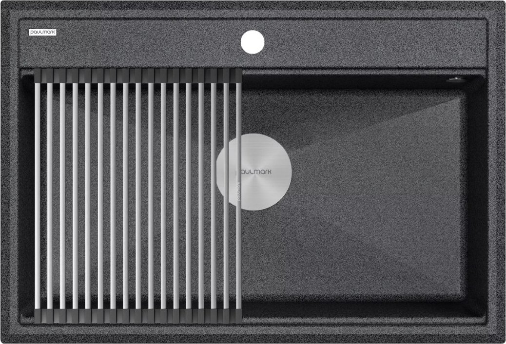 Кухонная мойка Paulmark Stepia 80 PM117551-DG (графит)