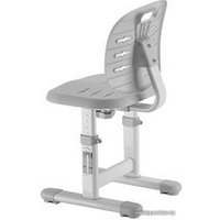 Парта Растущая мебель New Elfin B201S (серый) со стулом и выдвижным ящиком