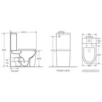 Унитаз напольный Grossman GR-4449SQ