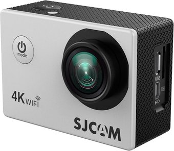 Экшен-камера SJCAM SJ4000 4K Air (серебристый)