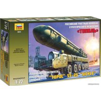 Сборная модель Звезда Российский ракетный комплекс "Тополь"