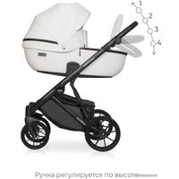 Универсальная коляска Riko Basic Montana Ecco (2 в 1, 11/белый)