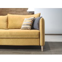 Диван Nord Star Айва Авелина (микровелюр, розовый)