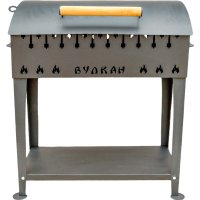 Мангал для дачи Вулкан Гриль XL 4 мм