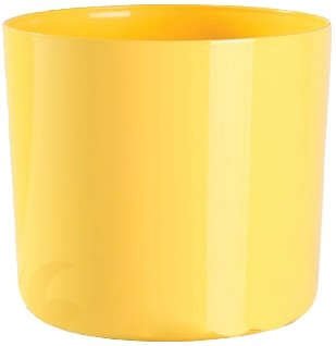 

Кашпо BigPlast Alegra 38678 (мягкий желтый)