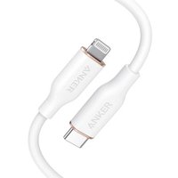 Кабель Anker PowerLine III Flow 641 A8662 USB Type-C - Lightning 60W (0.9 м, белый)