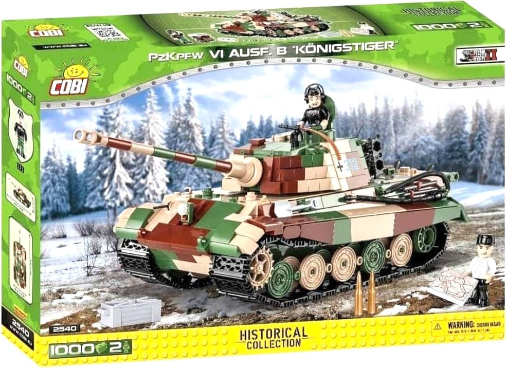 

Конструктор Cobi World War II 2540 Panzerkampfwagen VI Ausf. B Konigstiger
