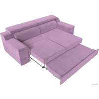 Диван Лига диванов Лига-003 117117 (микровельвет сиреневый)