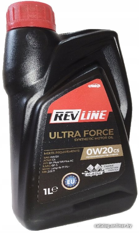 Моторное масло Revline Ultra Force C5 0W-20 1л