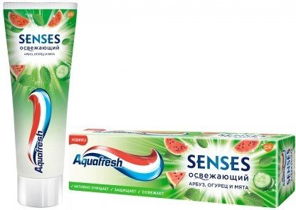 

Зубная паста Aquafresh Senses Освежающий арбуз (75 мл)