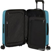 Чемодан-спиннер Samsonite Nuon Metallic Ocean Blue 55 см