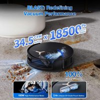 Робот-пылесос Ecovacs Deebot T50 Max Pro Omni (черный)