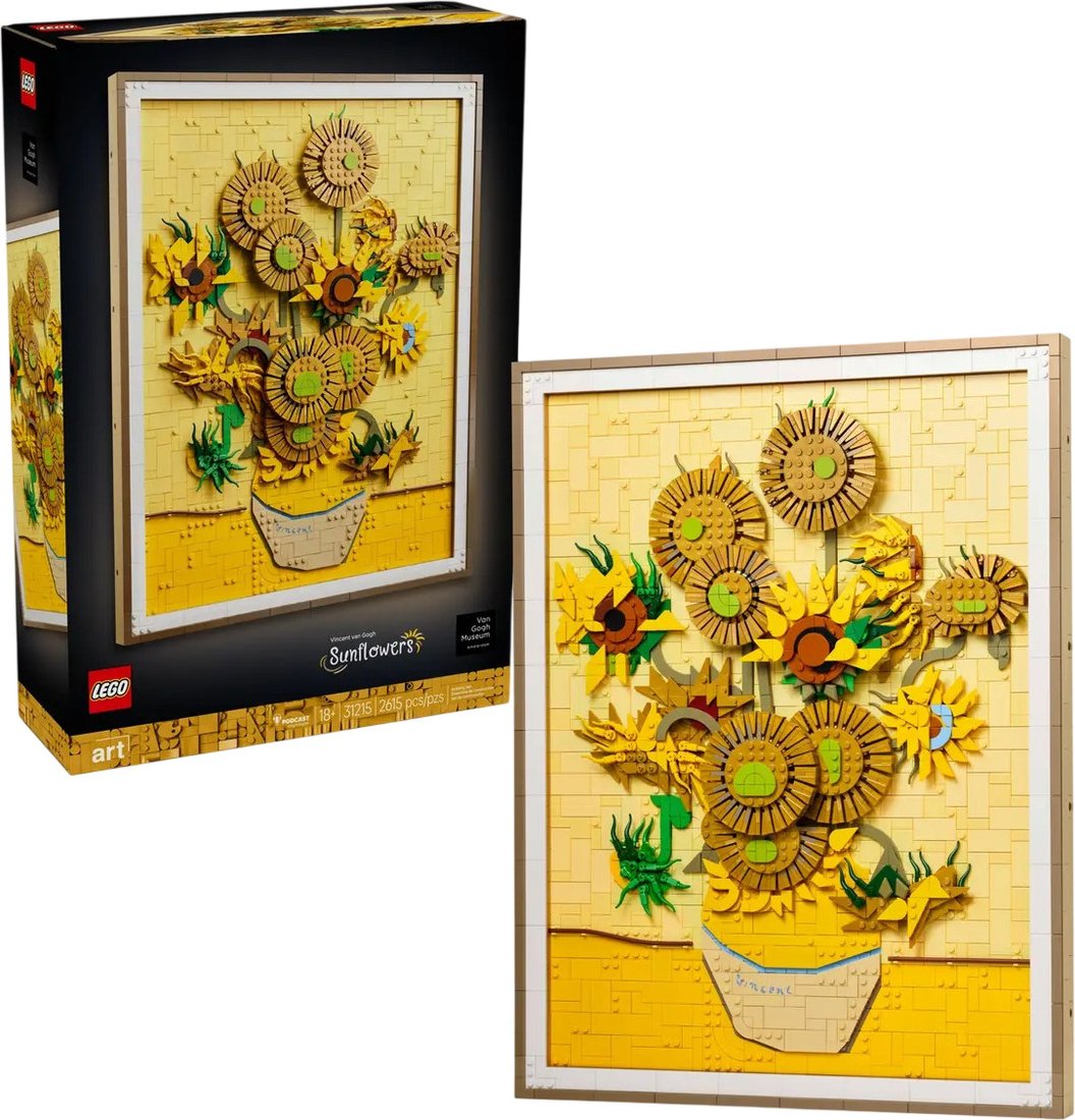 Конструктор LEGO Art 31215 Винсент Ван Гог — Подсолнухи