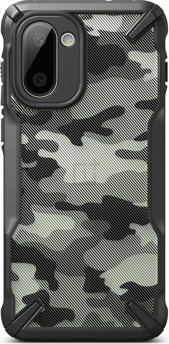 Чехол для телефона Ringke Fusion X для OnePlus 15R (Camo Black)