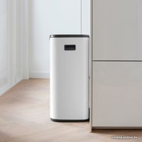 Система сортировки мусора Brabantia Bo Touch Bin 2x30 л (белый)