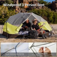 Треккинговая палатка Naturehike Mongar Hiking Tent BASE (зеленый)