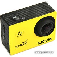 Экшен-камера SJCAM SJ4000 WiFi (желтый)