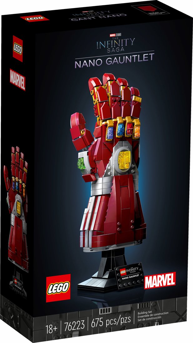 

Конструктор LEGO Marvel 76223 Нано-перчатка