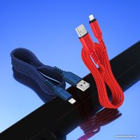 Кабель Hoco X59 USB Type-A - Lightning (1 м, красный)