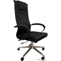 Офисное кресло SitUp Michael chrome (ткань Black/Black)