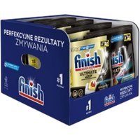 Капсулы для посудомоечной машины Finish 174 шт Powerball Ultimate Plus AIO с лимоном 18x3 шт + Finish Powerball Ultimate AIO 20x6 шт