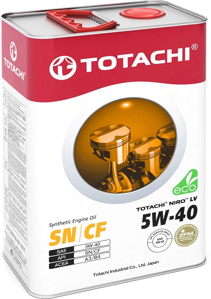 

Моторное масло Totachi NIRO LV Synthetic 5W-40 4л