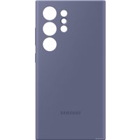 Чехол для телефона Samsung Silicone Case S24 Ultra (фиолетовый)