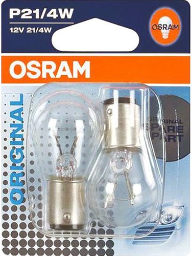 

Галогенная лампа Osram P21/4W Original Line 2шт [7225-02B]