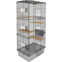 Клетка Дарэленд Craft 60 Шиншилла-3 43072св-сер-черн