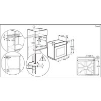 Электрический духовой шкаф Electrolux OPEB2640B