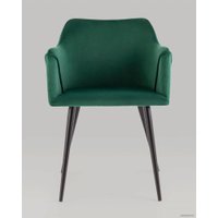 Стул Stool Group Джоэл с подлокотниками vd-joel-b19 (велюр зеленый)