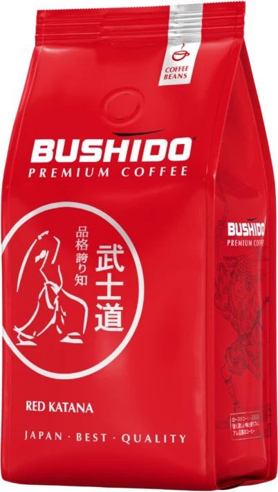 Кофе BUSHIDO Red Katana зерна (227г)