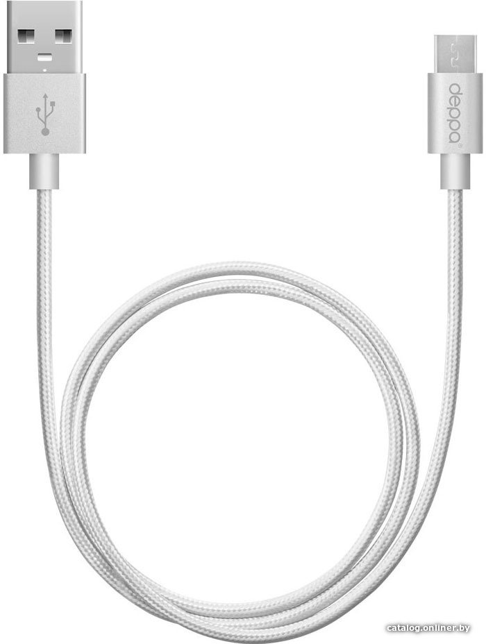 Кабель Deppa USB - micro USB 72190