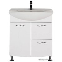  Aquanet Тумба под умывальник Моника 75 (белый)