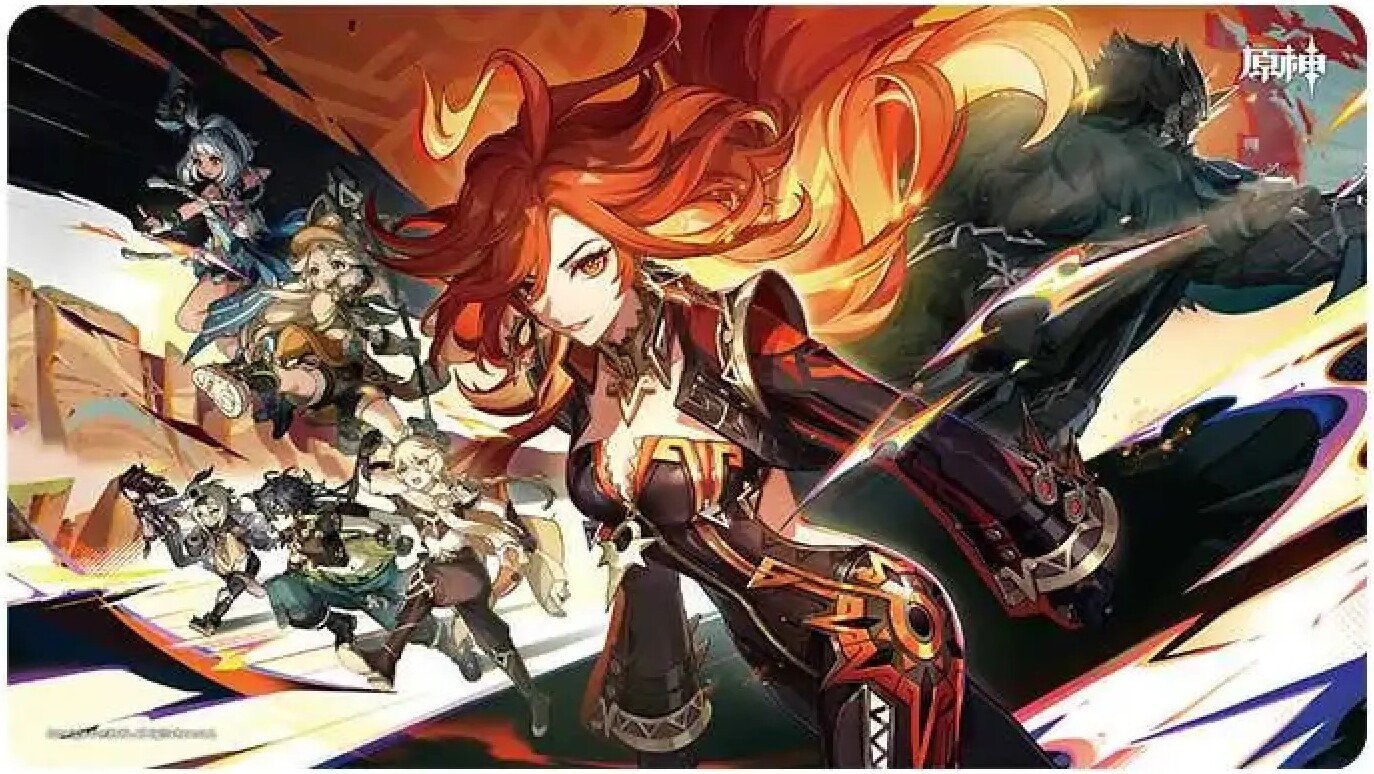 Коврик для стола miHoYo Genshin Impact Мавуика Path Of Glory And Blazing Sun GEN1376