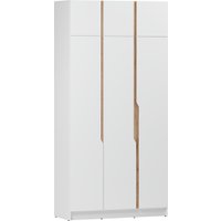 Шкаф распашной ЭлиГард Aura 3Dа (белый)