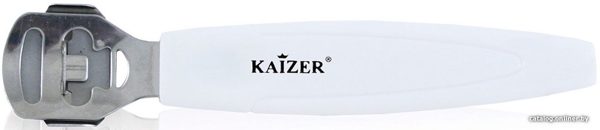 Пемза Kaizer 405100 (с запасным блоком лезвий, белый)