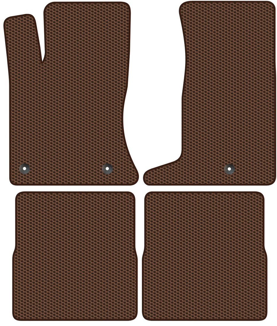

Комплект ковриков для авто Alicosta Cadillac SRX I (suv / SUV) 2003 - 2009 (коричневый, сота)
