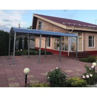 Навес для автомобиля Импласт 3.7х4м 15151 (каркас)