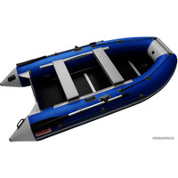 Моторно-гребная лодка Roger Boat Hunter Keel 3200 (малокилевая, синий/серый)