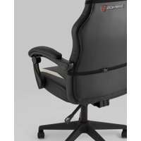 Игровое (геймерское) кресло Stool Group Zombie Avenger WH (экокожа, черный/белый)