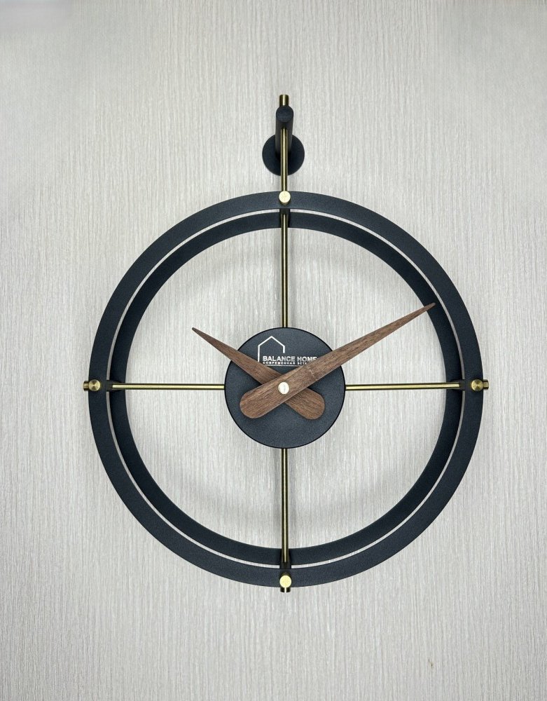 

Настенные часы BALANCE HOME DUO 40 см (черный)