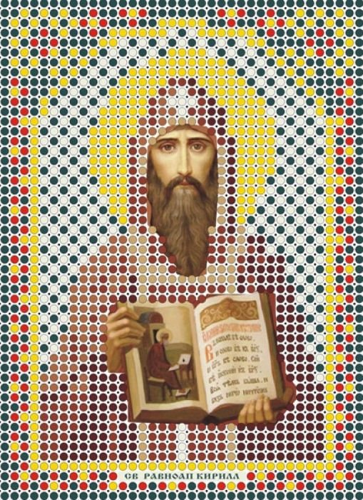 

Набор для вышивания Русская сказка Св. равноапостольный Кирилл ММ-045б