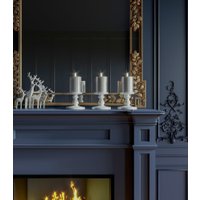 Набор свечей Мелт 100 мм (3 шт, серебряный)