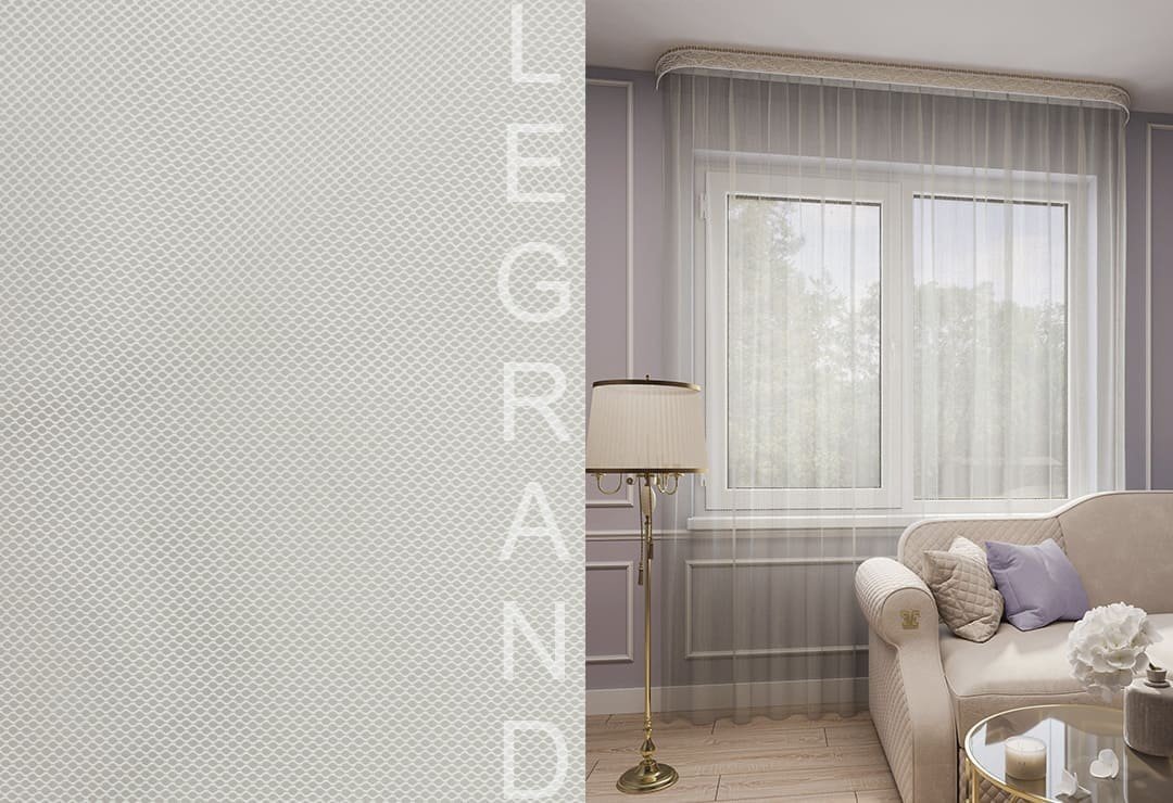 

Тюль Legrand Грек 5x2.6 м (сливочный)