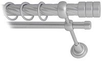 

Карниз для штор Lm Decor Цилиндр 088 2р витой 25/16мм (сатин, 2м)