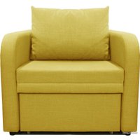 Кресло-кровать Brioli Пино Т (рогожка, J9 желтый)