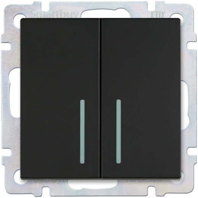 Выключатель проходной SmartBuy Нептун SBE-05b-10-SW22-1